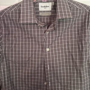 Goodfellow & Co Men’s Plaid Button Up